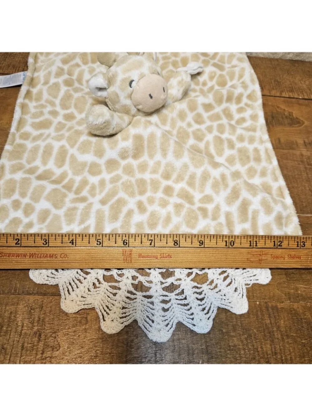Carter's Plush Giraffe Baby Lovey Security Blanket Pacifier Holder 2020
